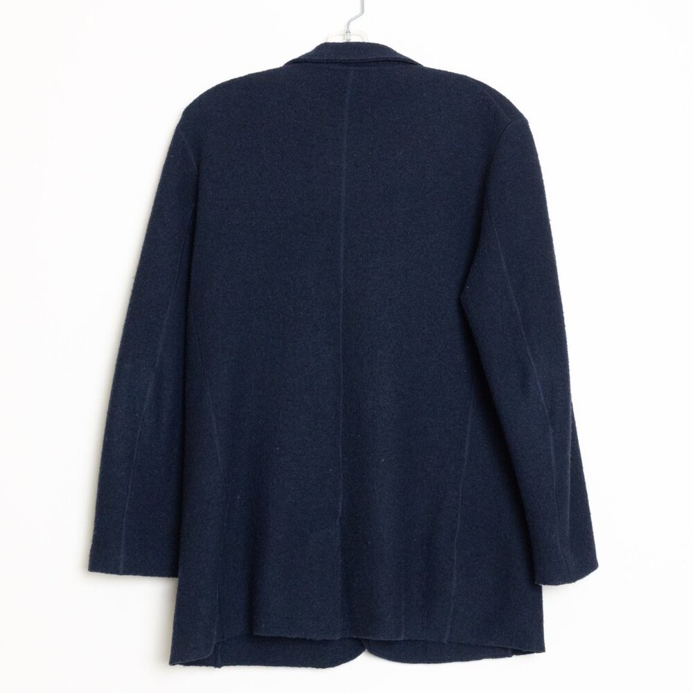 SAND Copenhagen Navy 100% Wool Soft Structured Blazer Jacket 40R (IT 50) - Picture 3 of 14